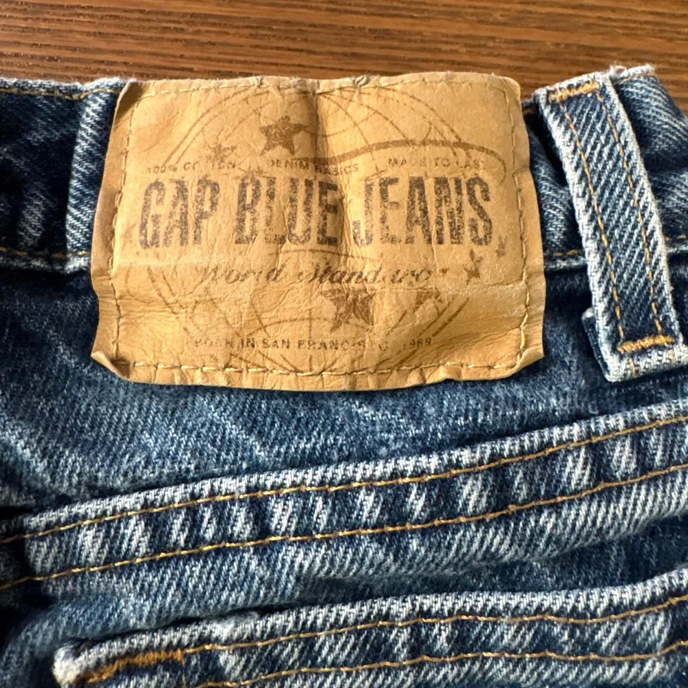Gap Blue‎ Jeans Easy Fit Kids Size 7 Slim Medium Wash Straight Leg Denim